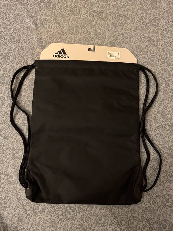 Adidas Alliance II Sports Gym backpack, Gray/Black NEW 1