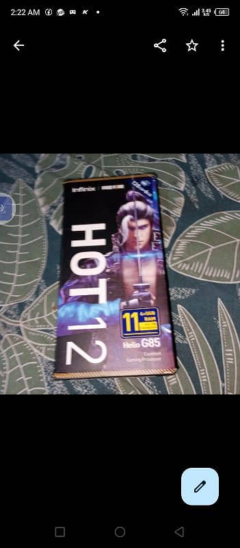 Infinix hot 12 6 ram 128 rom 0