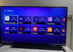 Toshiba 55U58 55" 4k smart led tv All original imported from Saudia