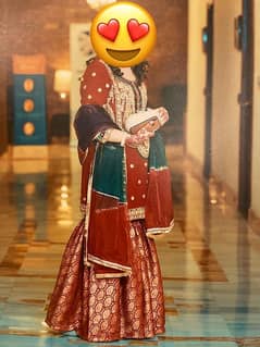 Gharara dress