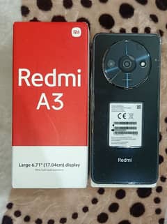 Redmi A3 4GB Ram 64GB Memory Condition 10/10 Dual Sim Offcial PTA