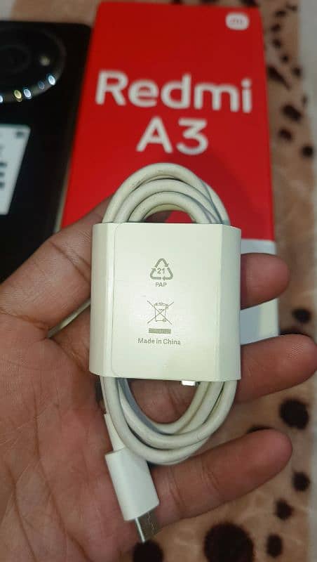 Redmi A3 4GB Ram 64GB Memory Condition 10/10 Dual Sim Offcial PTA 6