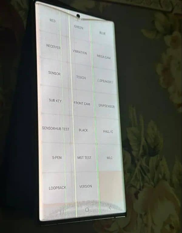 Samsung Note 20 Ultra Official Pta Approved 8 Lines On Screen 3