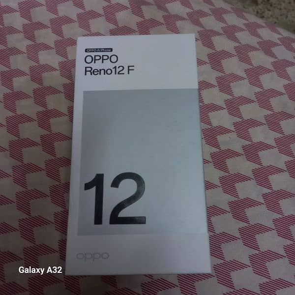 Oppo Reno 12f 4G New Grey color (8gb ram + 256gb rom) 1