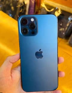 I phone 12 pro max Blue coloure JV