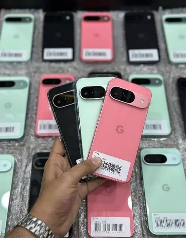 Google pixel 9 . . 12gb/128gb Paper kit PTA Approved stock Available 0