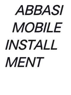 Mobile For Installment