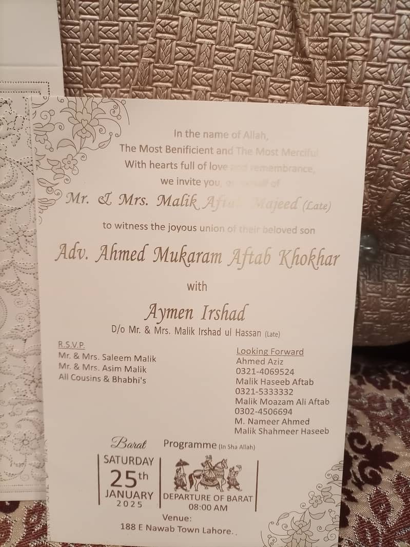 wedding cards, invitation cards, Shadi cards, visiting cards. read add 2