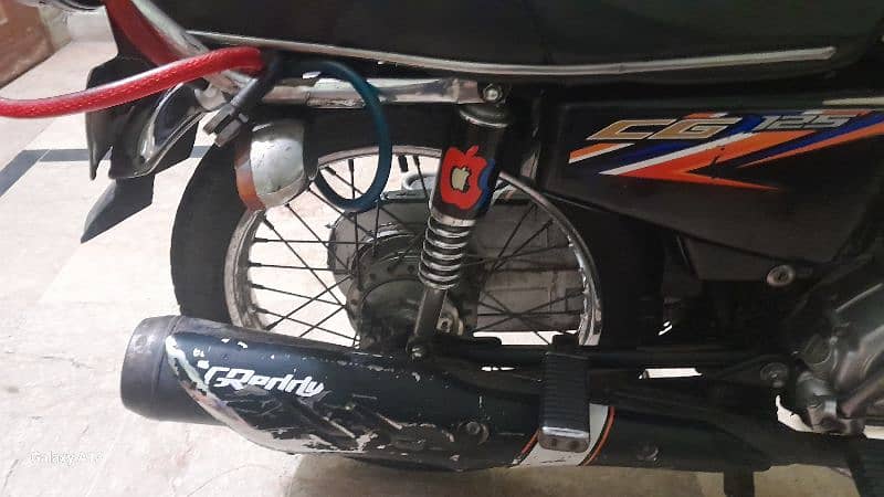 Honda cg 125 for argent sale 4