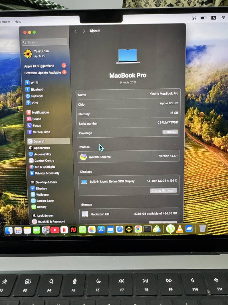 Macbook pro M1 14 inches 2021 5