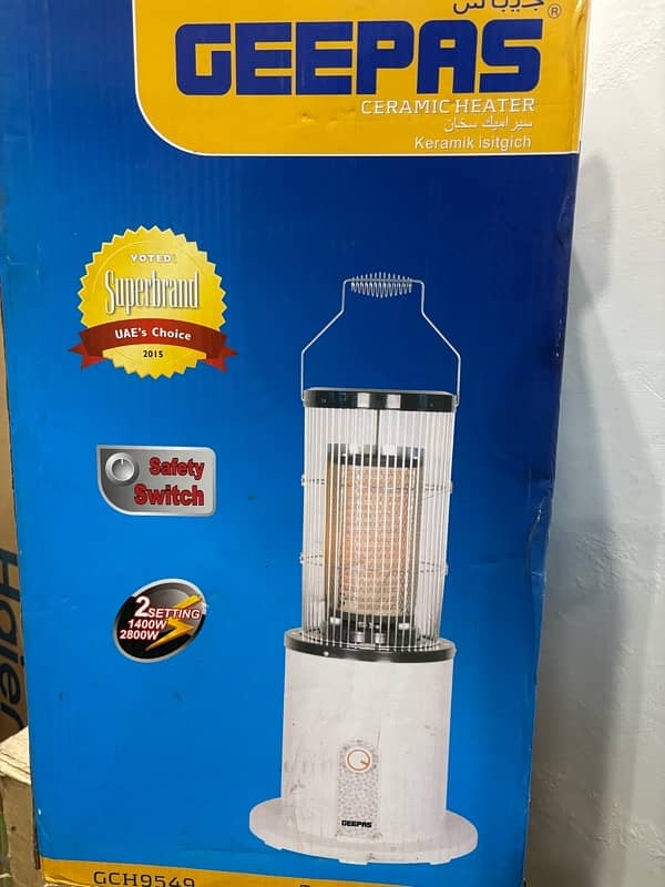 Geepas Electric Heater 2