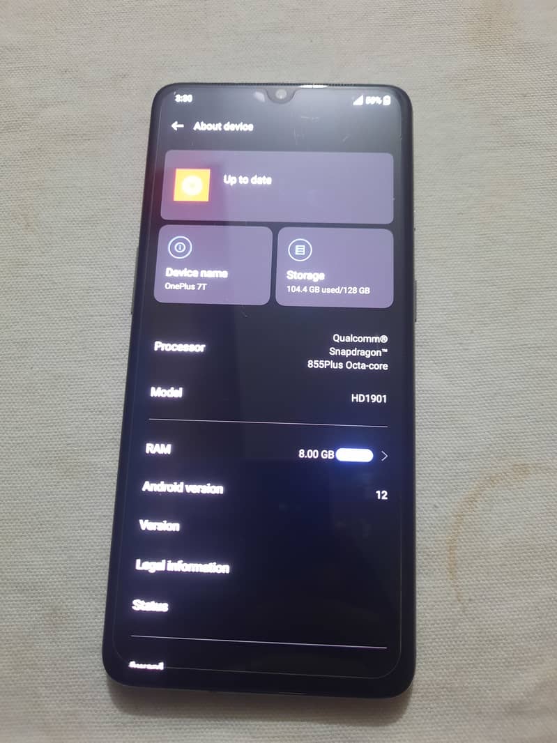 Oneplus 7T 8/128 Sale/Exchange 7