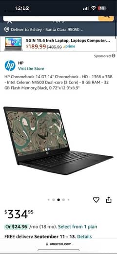 HP chromebook g7 14 (2021) model