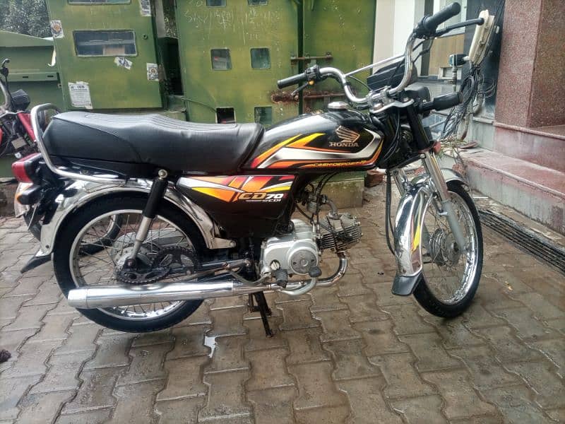 Honda CD70 bike good condition 7