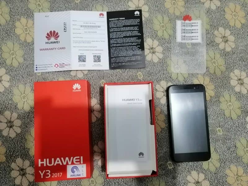 Huawei Y3 2017 PTA Approved with box 6