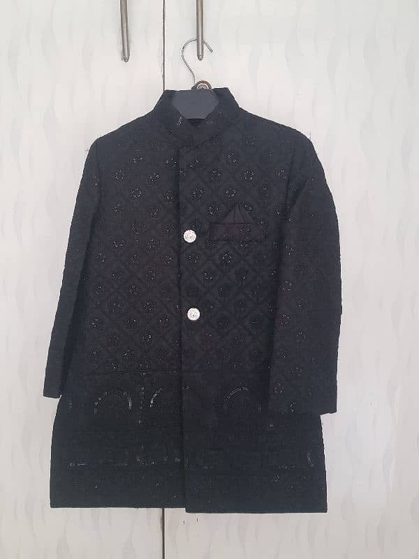 kids  sherwani / black sherwani 0