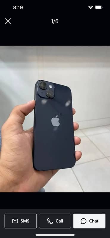 Iphone 14 JV with Box 128 GB Blue Color 0