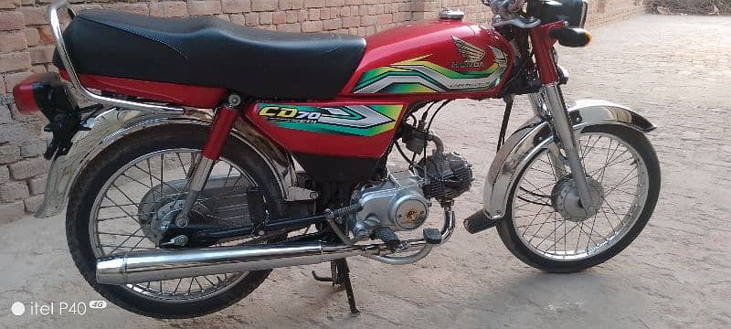 Honda CD 70 2023 model. 3