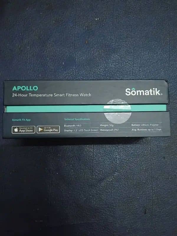 Somatic APOLLO 24-Hour Temperature Smart Fitness Watch 2