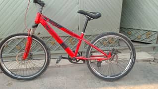 cycle size 24inch tyre almost new koi masla nahi hy, BMX cycle hy