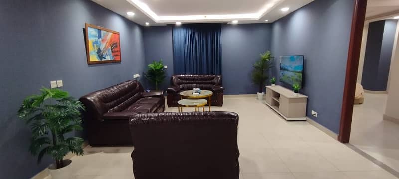 Two bed rooms apartment available for rent in gold crest DD pH 4 6