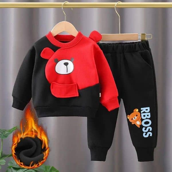 Tracksuit For Kids - 2 Pcs Set For Boys and Girls 0