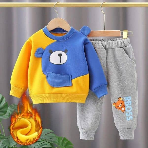 Tracksuit For Kids - 2 Pcs Set For Boys and Girls 19