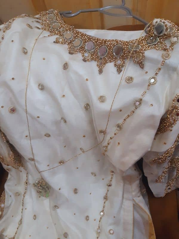 yashfa noor branded bridal nikkah dress party wear formal dress 4