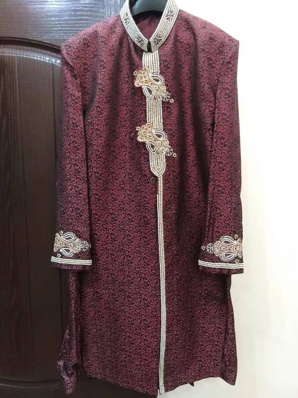 sherwani with khussa 0