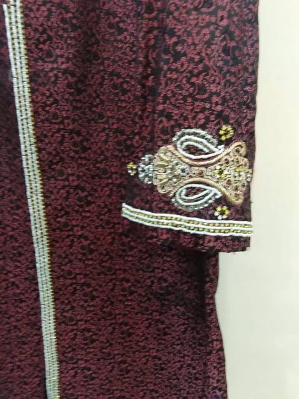 sherwani with khussa 2