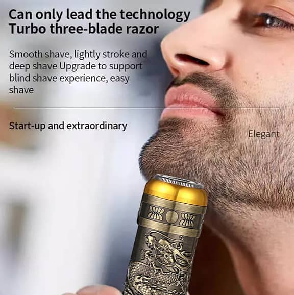 Professional Shaving Machine 3 In 1 Rechargeable Hair Clipper Shaver 4