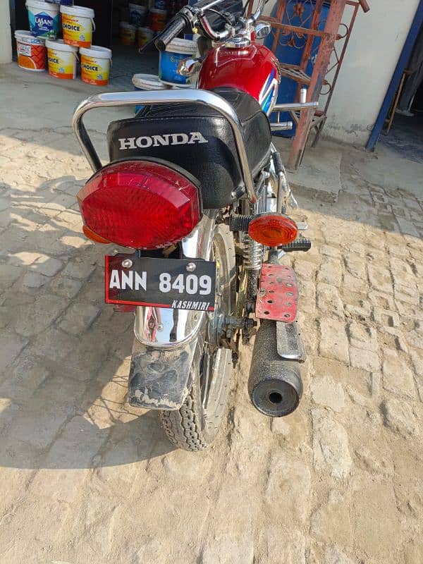 Honda CG125 Model 2022 All Punjab number 0