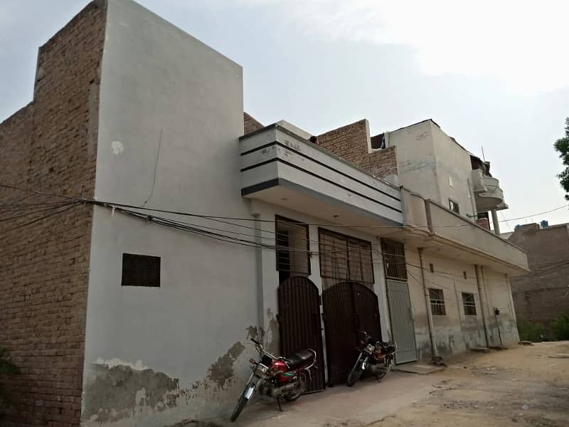 Hamza Town Shdab colny 5 mrla Single Story marbl House very urgent sale, 59 Lak dmd, 03006803629 0