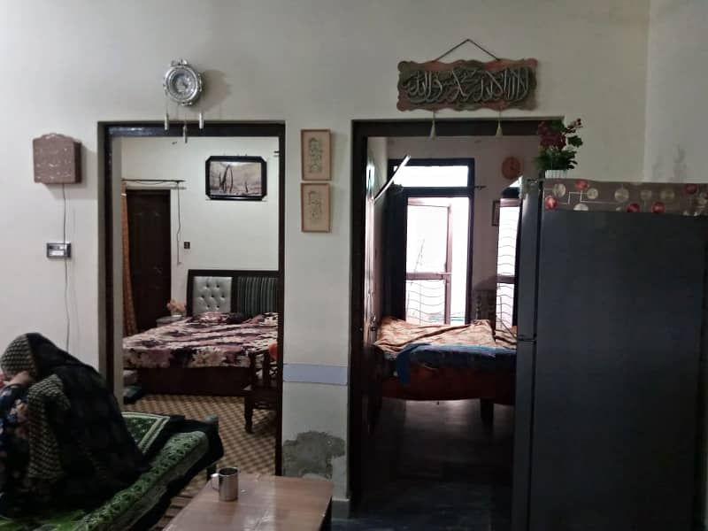 Hamza Town Shdab colny 5 mrla Single Story marbl House very urgent sale, 59 Lak dmd, 03006803629 8