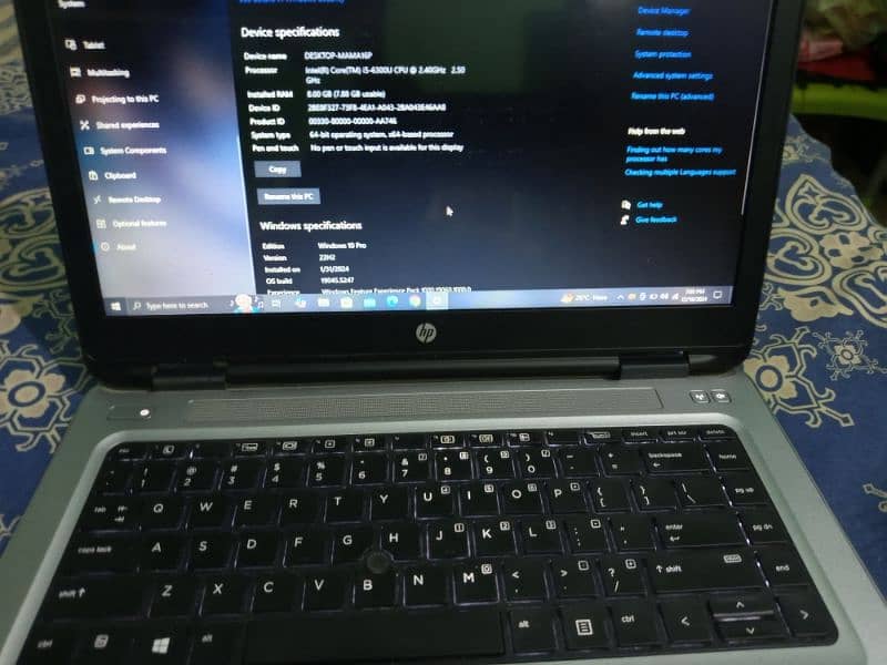 HP Probook i5 6th generation 1