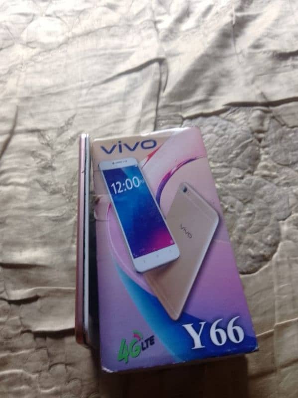 vivo y66 all okay with box charger 5