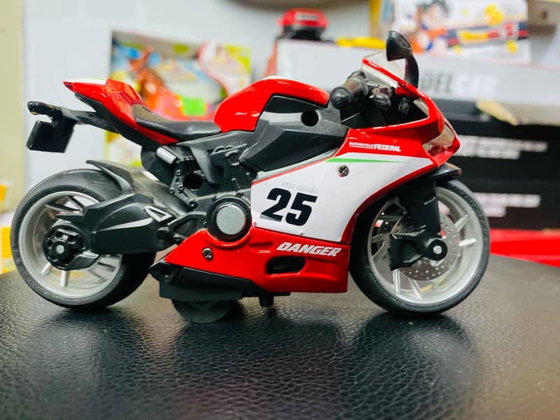 Kawasaki Ninja H2 supersport bike H2R scale motorcycle Diecast 7