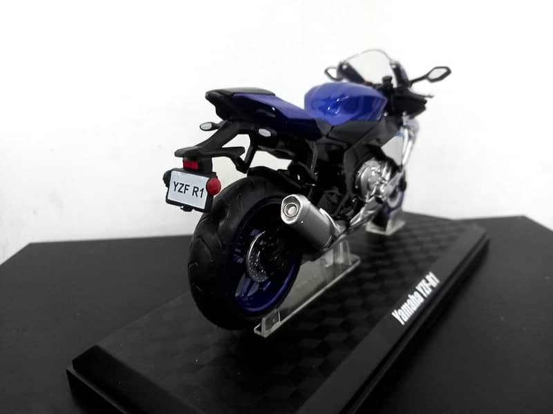 Kawasaki Ninja H2 supersport bike H2R scale motorcycle Diecast 16