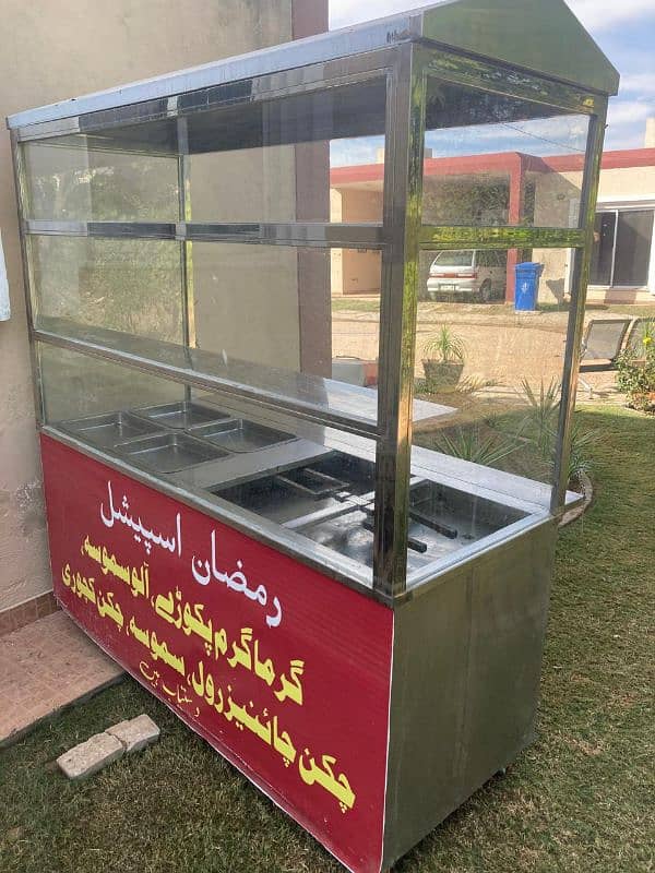 food stall/ Salad bar with Hot plate 1