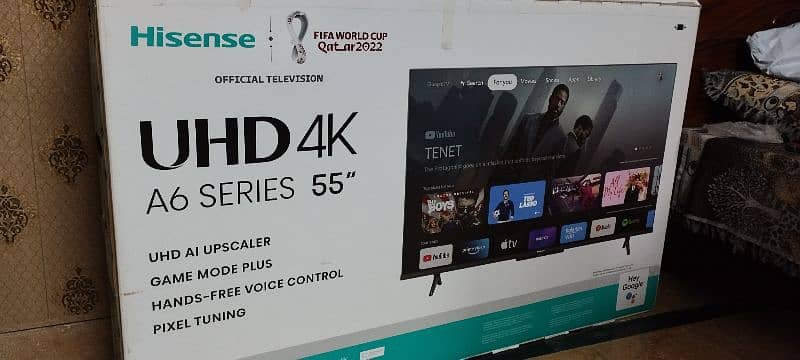 Hisense 55" 4K Ultra HD LED TV 0