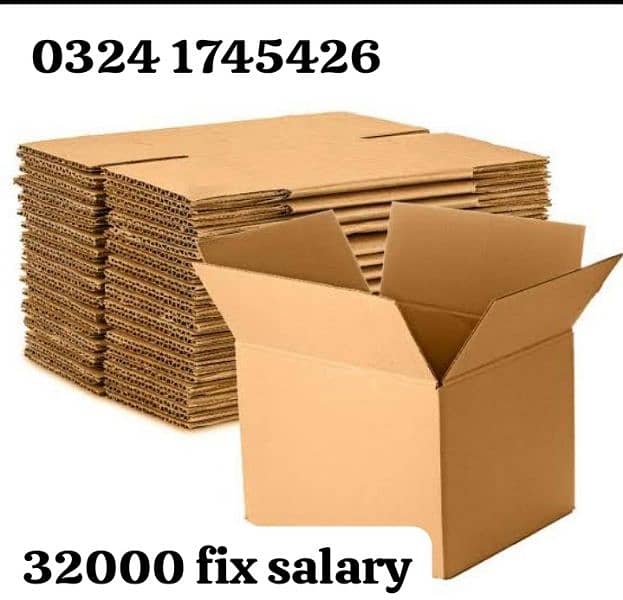 Box packing job lahore male female 0