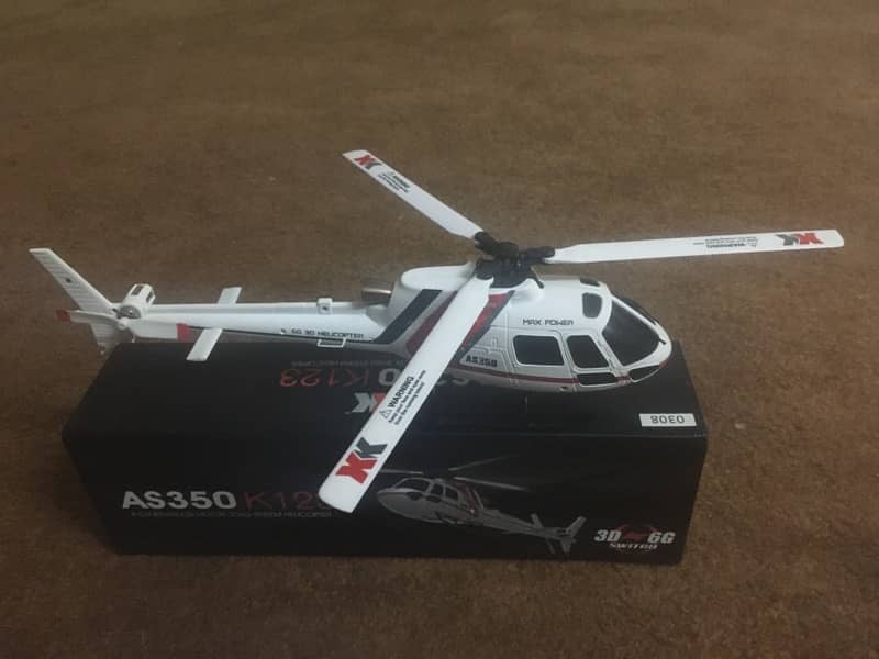 K123 RC Helicopter AS350 0