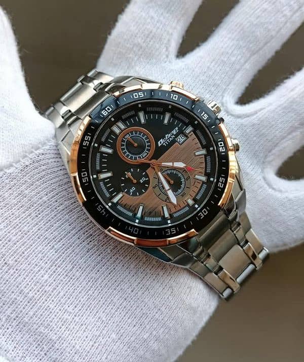 Titan Octane Quartz Chronograph.  Model-NP90044KM04. 4