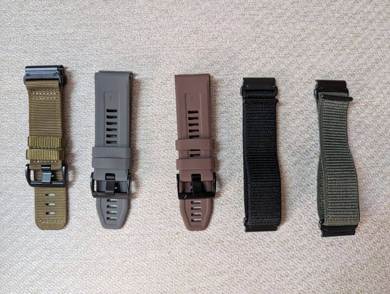 26mm Nylon & Silicon Quick fit watch Strap 0