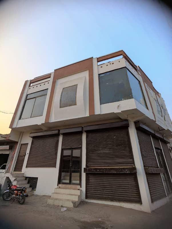 3 Marla PLAZA Available for Rent on Main Sargodha road. Commercial,Shops,bank. 0