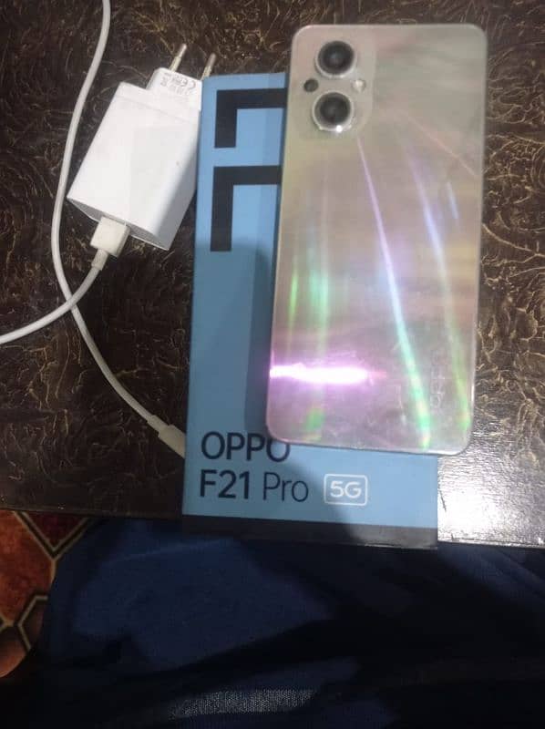 Oppo f21 pro 5g  8/128 with box and charger 2