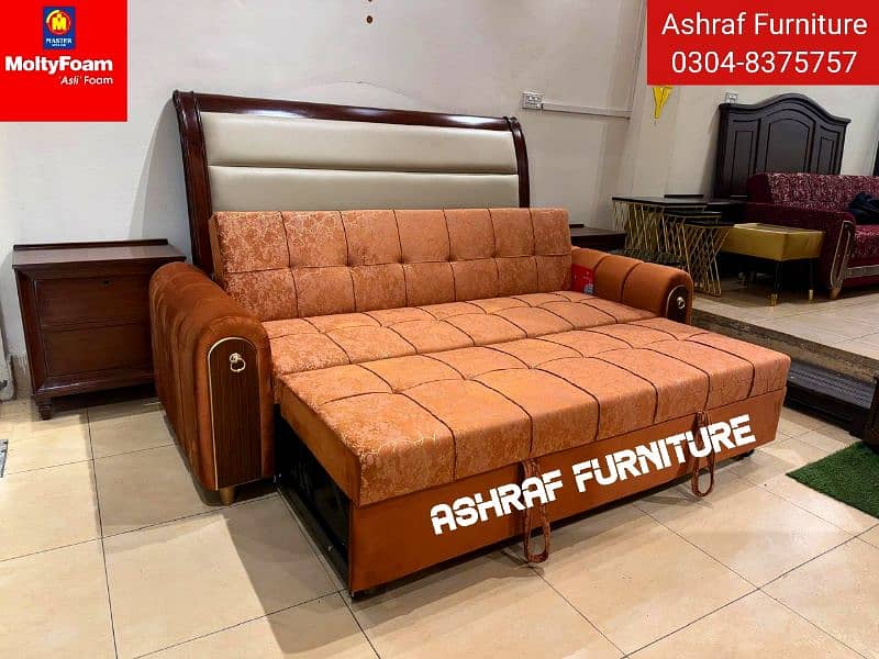 Sofa cum bed/Double cumbed/Sofa/LShape/Combed/Dewan/Double bed/Bed set 8