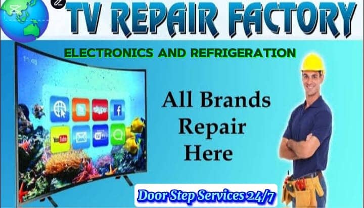 LED/LCD Plazma Tv Repair | Automatic washing machine Repairing/Center 0