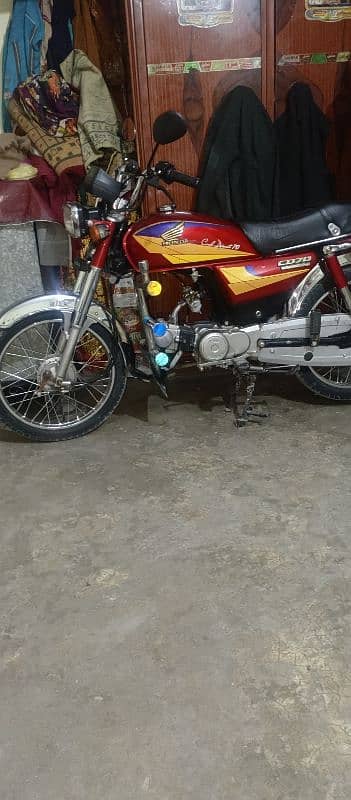 Honda CD 70 ha bike docment cler ha03278593989 call me 11