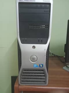 Pc T3500 Xeon W3550 equal core i5 4th generation with 1gb graphic card